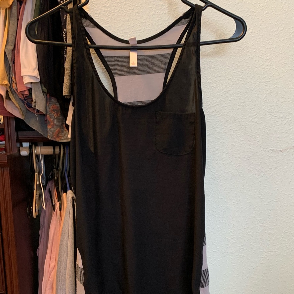 Black and grey summer tank top!!!